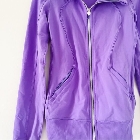 Lululemon Bright Purple Full Zip Jacket - Picture 2 of 13